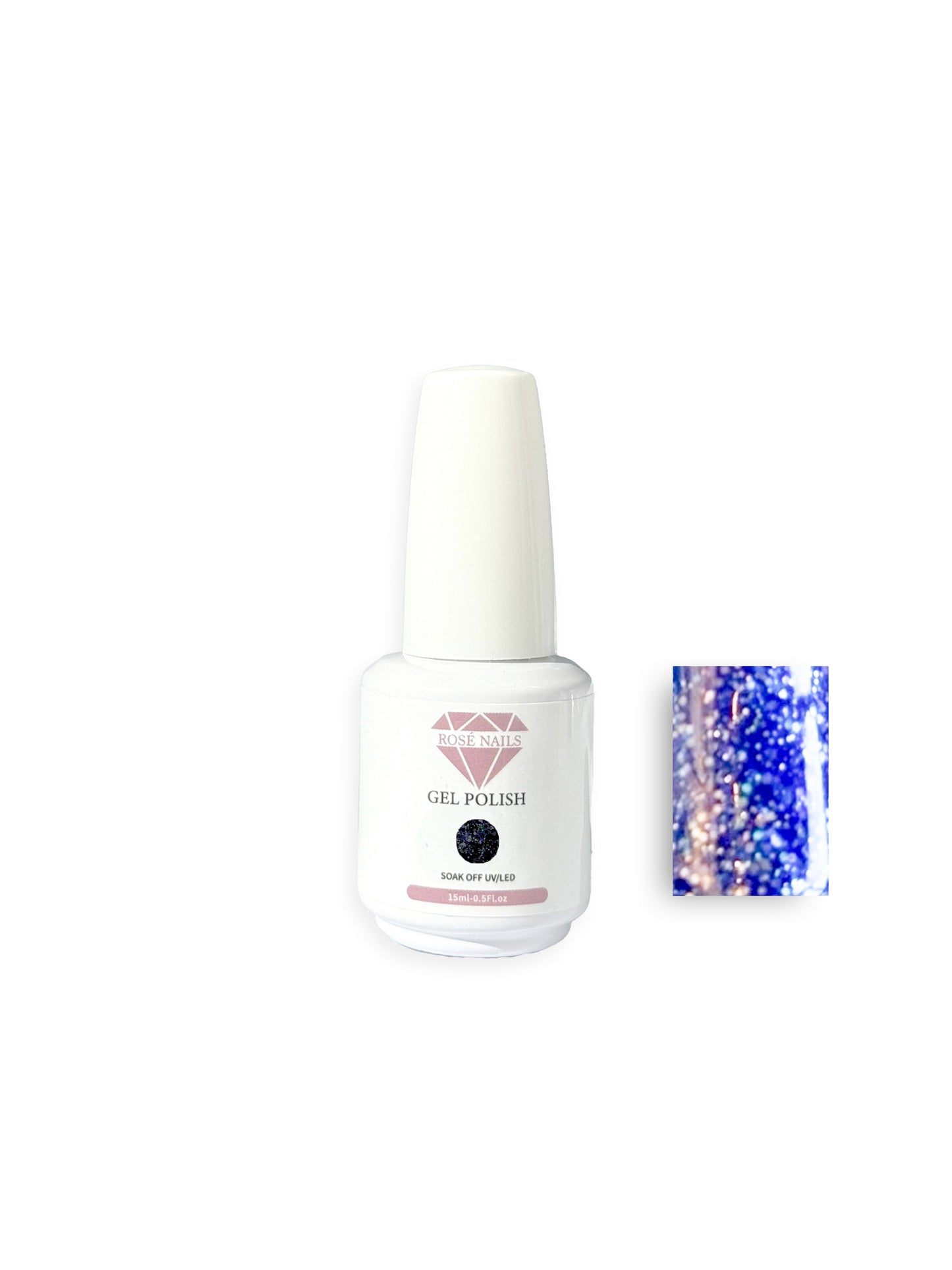 Gel Polish Glitter Blue