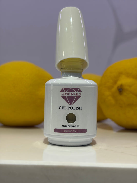 Gel Polish yellow easter
