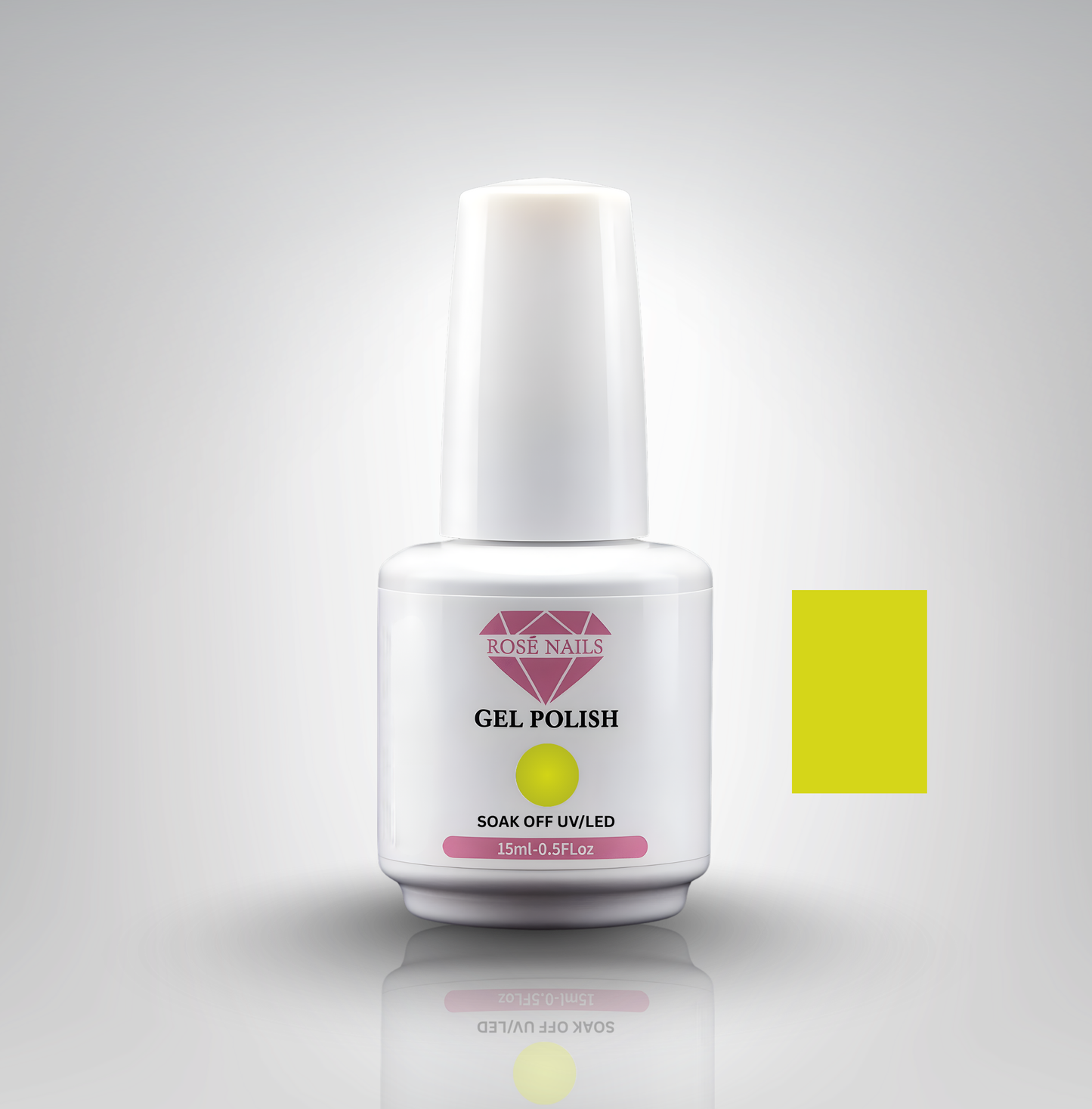 Gel Polish Neon Yellow