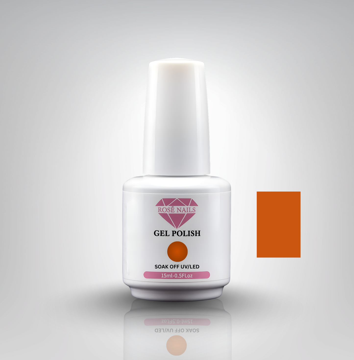 Gel Polish Neon Orange