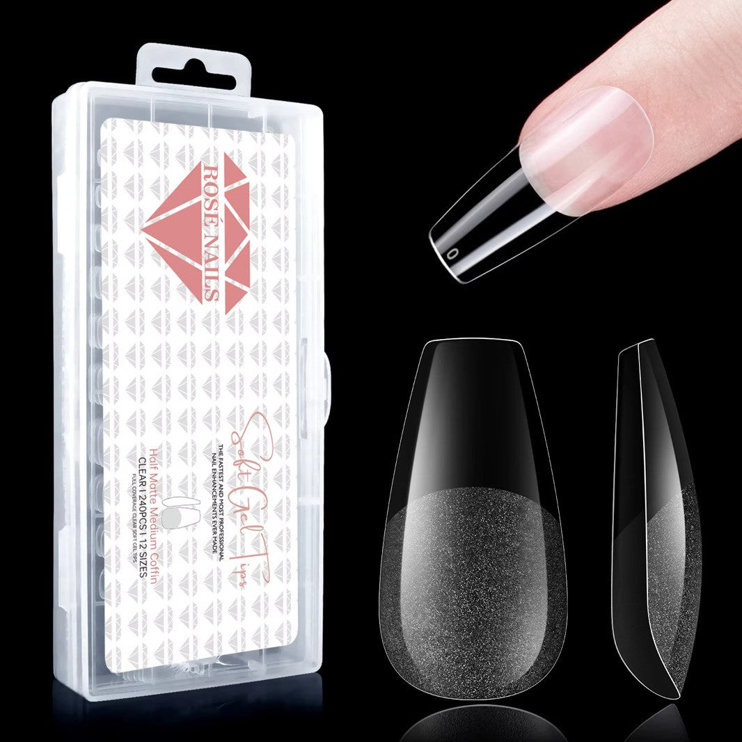 Half Matte Medium Coffin Box 240 pcs