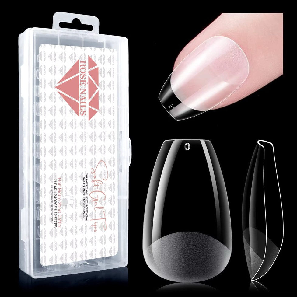 Half Matte Short Coffin