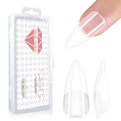 Halft Matte Short Stiletto